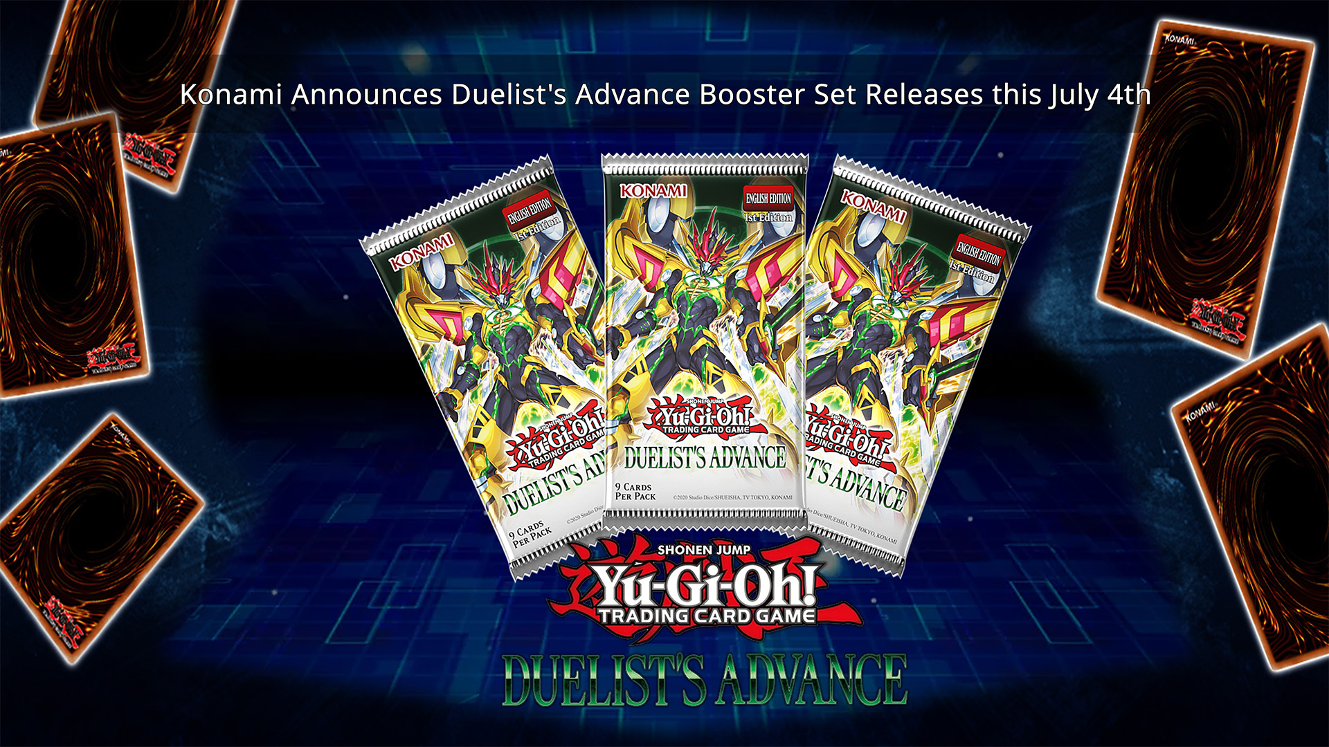 Duelist's Advance Booster Set Releases this July 4th