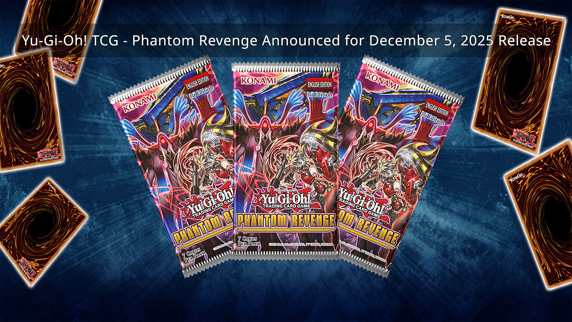 Yu-Gi-Oh! TCG – Phantom Revenge Announced for December 5, 2025 Release