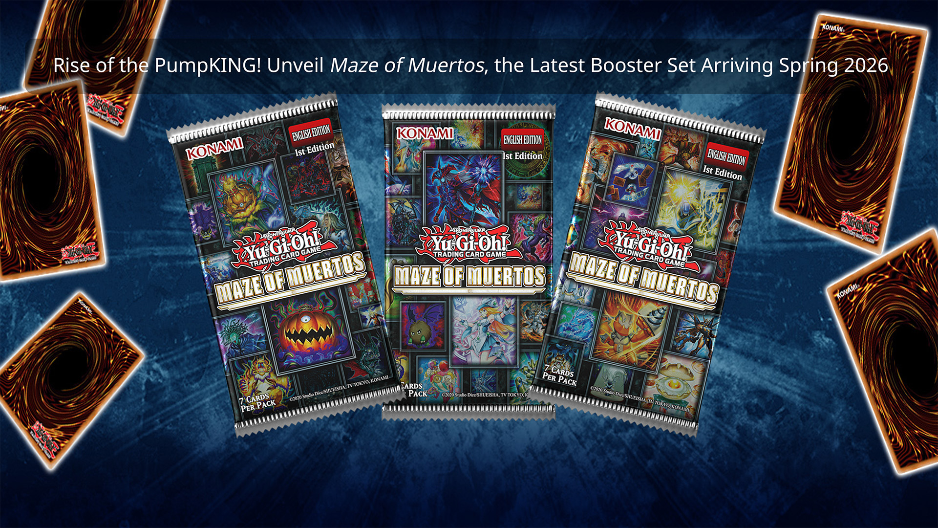 Rise of the PumpKING! Unveil Maze of Muertos, the Latest Yu-Gi-Oh! Booster Set Arriving Spring 2026